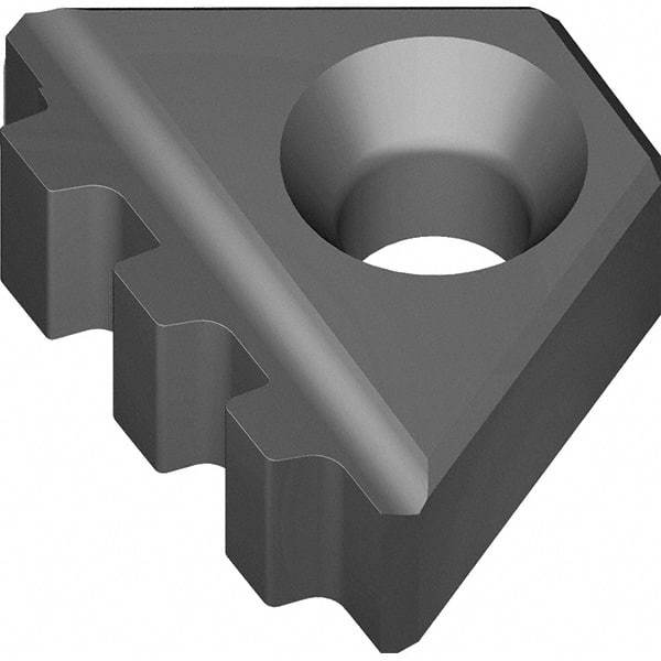 Vargus - 4ER0.500 Grade VTX, External BUT Threading Insert - 5 TPI Ext Pitch, TiAIN Finish, Carbide - Americas Industrial Supply