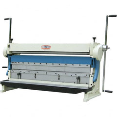 Baileigh - Combination Roller, Shear & Brake Machines Maximum Mild Steel Shearing Capacity (Gauge): 16 Maximum Mild Steel Bending Capacity (Gauge): 16 - Americas Industrial Supply