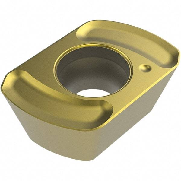Seco - LPKT09T420 M13 Grade F40M Carbide Milling Insert - TiAlN Finish, 4.76mm Thick, 2mm Corner Radius - Americas Industrial Supply