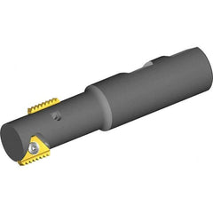 Vargus - 0.787" Cut Diam, 1.69" Max Depth of Cut, 3/4" Shank Diam, Internal/External Indexable Thread Mill - Insert Style 3, 3/8" Insert Size, 1 Insert, Toolholder Style TMOC, 3.74" OAL - Americas Industrial Supply