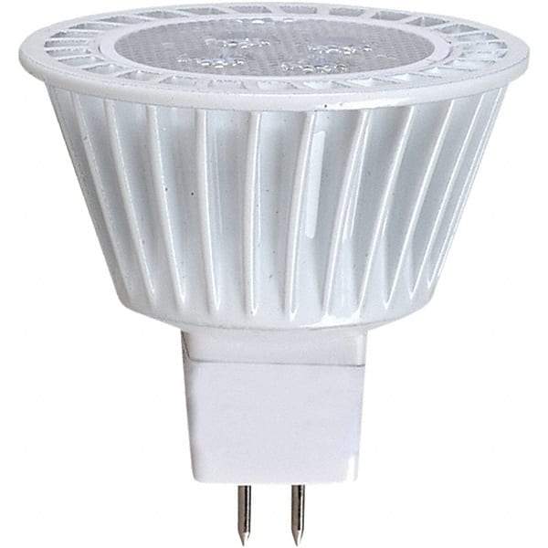 Eiko Global - 7 Watt LED Residential/Office Mogul Lamp - 30,000°K Color Temp, 500 Lumens, Dimmable, Shatter Resistant, MR17, 25,000 hr Avg Life - Americas Industrial Supply