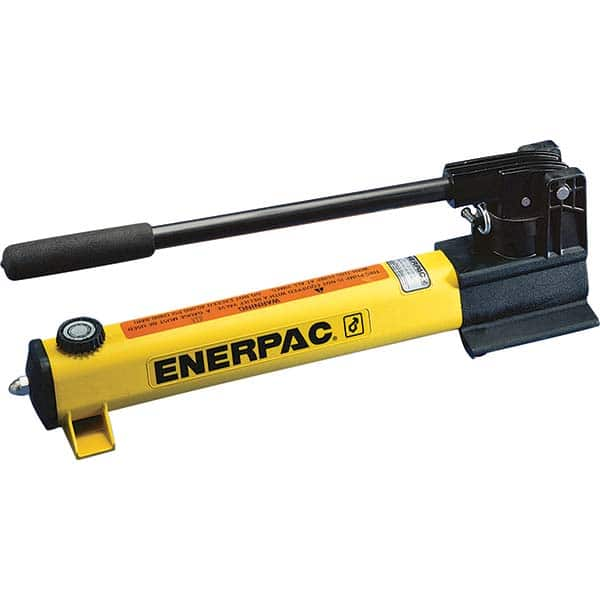 Enerpac - Manual Hydraulic Pumps Number of Stages: 2.000 Oil Volume Per Stroke (Cu. In.): 0.99 - Americas Industrial Supply