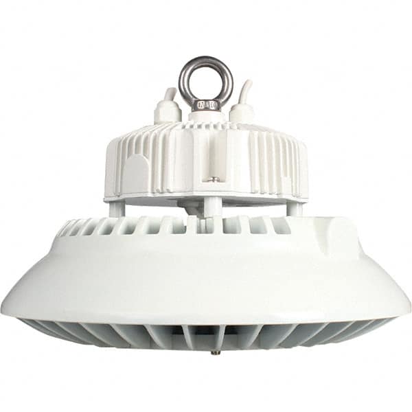 Eiko Global - 1 Lamp, 200 Watts, LED, High Bay Fixture - 250mm High x 11.81" Wide, 120-277 Volt, Steel Housing - Americas Industrial Supply