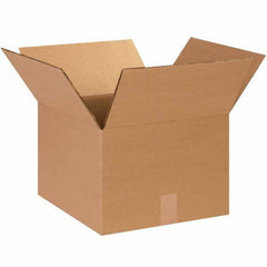 Made in USA - Pack of (15), 14" Wide x 14" Long x 12" High Heavy-Duty Corrugated Boxes - Americas Industrial Supply