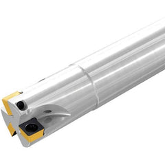 Iscar - Indexable Square-Shoulder End Mills Cutting Diameter (Decimal Inch): 0.3750 Shank Type: Cylindrical - Americas Industrial Supply