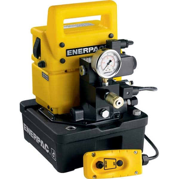 Enerpac - Power Hydraulic Pumps & Jacks Type: Electric Pressure Rating (psi): 10000 - Americas Industrial Supply