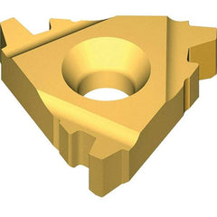 Vargus - 3IL Internal Left Hand 12 Acme 3G Laydown Threading Insert - Grade VKX, TiN Coated Carbide - Americas Industrial Supply