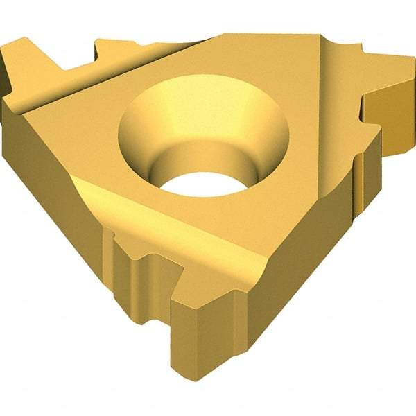 Vargus - 4ER External Right Hand TR Laydown Threading Insert - Grade VKX, TiN Coated Carbide - Americas Industrial Supply
