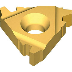 Vargus - 4ER External Right Hand TR Laydown Threading Insert - Grade VKX, TiN Coated Carbide - Americas Industrial Supply