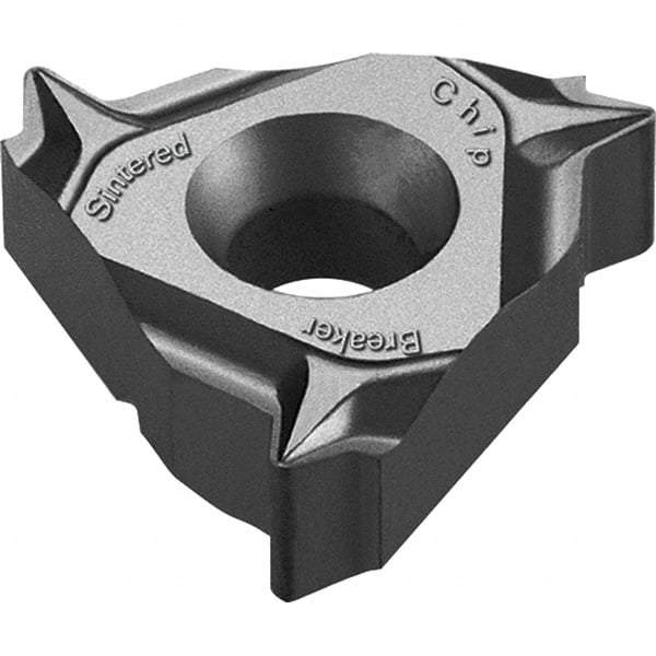 Vargus - 3JER0.375 Grade VCB, External BSPT Threading Insert - 28 TPI Ext Pitch, TiAIN Finish, Carbide - Americas Industrial Supply