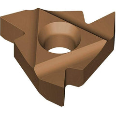Vargus - 2IR Internal Right Hand 14 BSPT Laydown Threading Insert - Grade VRX, AlTiN Coated Carbide - Americas Industrial Supply