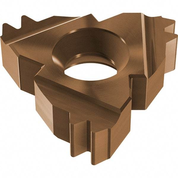 Vargus - 4FER External Right Hand ISO Laydown Threading Insert - Grade VTX, TiAIN Coated Carbide - Americas Industrial Supply