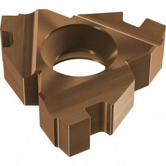 Vargus - 4FIR Internal Right Hand 5 BUT Laydown Threading Insert - Grade VRX, AlTiN Coated Carbide - Americas Industrial Supply