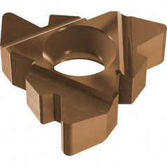 Vargus - 4FER External Right Hand ISO Laydown Threading Insert - Grade VRX, AlTiN Coated Carbide - Americas Industrial Supply