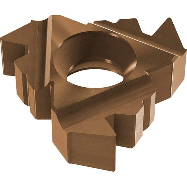 Vargus - 4FIR Internal Right Hand 6 ABUT Laydown Threading Insert - Grade VRX, AlTiN Coated Carbide - Americas Industrial Supply