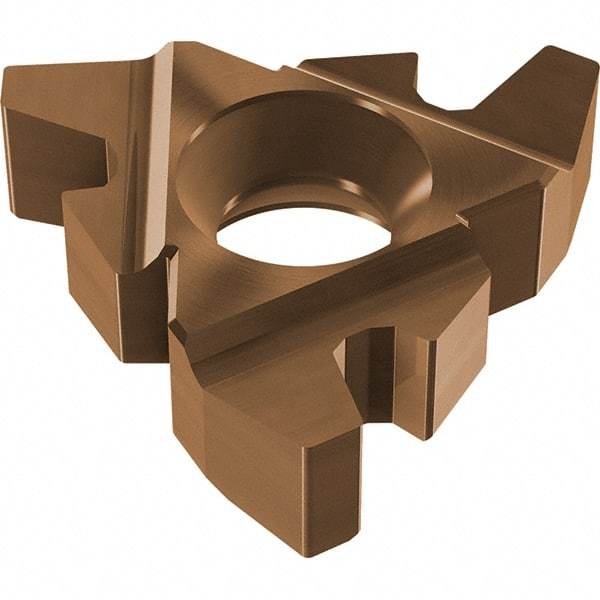 Vargus - 4FIR Internal Right Hand 4 STACME Laydown Threading Insert - Grade VRX, AlTiN Coated Carbide - Americas Industrial Supply