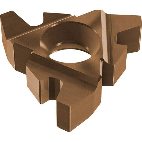 Vargus - 4FER External Right Hand TR Laydown Threading Insert - Grade VRX, AlTiN Coated Carbide - Americas Industrial Supply