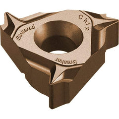 Vargus - 3JER External Right Hand 12 UN Laydown Threading Insert - Grade VRX, AlTiN Coated Carbide - Americas Industrial Supply