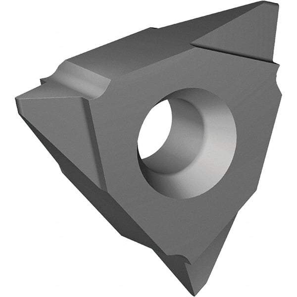 Vargus - 5VEL External Left Hand 3 ABUT Laydown Threading Insert - Grade VTX, TiAIN Coated Carbide, 15.88mm Inscribed Circle - Americas Industrial Supply