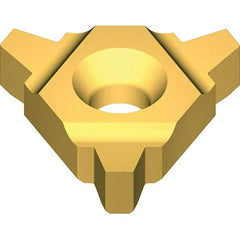 Vargus - 5UIR Internal Left & Right Hand TR Laydown Threading Insert - Grade VKX, TiN Coated Carbide, 15.88mm Inscribed Circle - Americas Industrial Supply