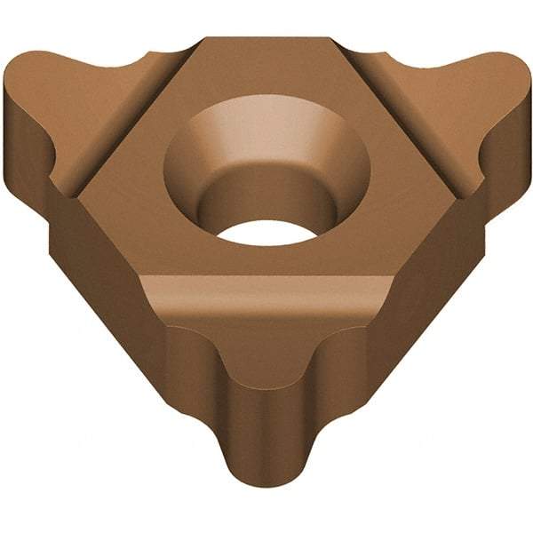 Vargus - 5UEI Internal/External Left & Right Hand RD20400 Laydown Threading Insert - Grade VRX, AlTiN Coated Carbide, 15.88mm Inscribed Circle - Americas Industrial Supply
