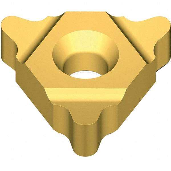 Vargus - 4UI Internal Left & Right Hand ISO Laydown Threading Insert - Grade VKX, TiN Coated Carbide - Americas Industrial Supply