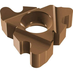 Vargus - 4FER External Right Hand RD20400 Laydown Threading Insert - Grade VRX, AlTiN Coated Carbide - Americas Industrial Supply