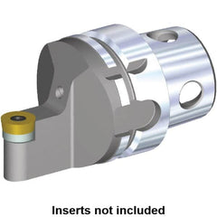 Kennametal - Insert Style RC.. 1605M0, 70mm Head Length, Neutral Cut, Internal/External Modular Threading Cutting Unit Head - System Size KM4X63, 8mm Center to Cutting Edge, Series KM4X - Americas Industrial Supply