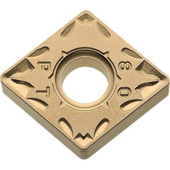 Kyocera - CNMG543 PT Grade CA025P Carbide Turning Insert - TiCN/Al2O3/TiN Finish, 80° Diamond, 5/8" Inscr Circle, 1/4" Thick, 3/64" Corner Radius - Americas Industrial Supply