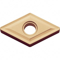 Kyocera - DNMG442 Grade CA025P Carbide Turning Insert - TiCN/Al2O3/TiN Finish, 55° Diamond, 1/2" Inscr Circle, 1/4" Thick, 1/32" Corner Radius - Americas Industrial Supply