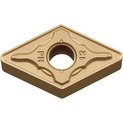 Kyocera - DNMG434 PH Grade CA025P Carbide Turning Insert - TiCN/Al2O3/TiN Finish, 55° Diamond, 1/2" Inscr Circle, 3/16" Thick, 1/16" Corner Radius - Americas Industrial Supply
