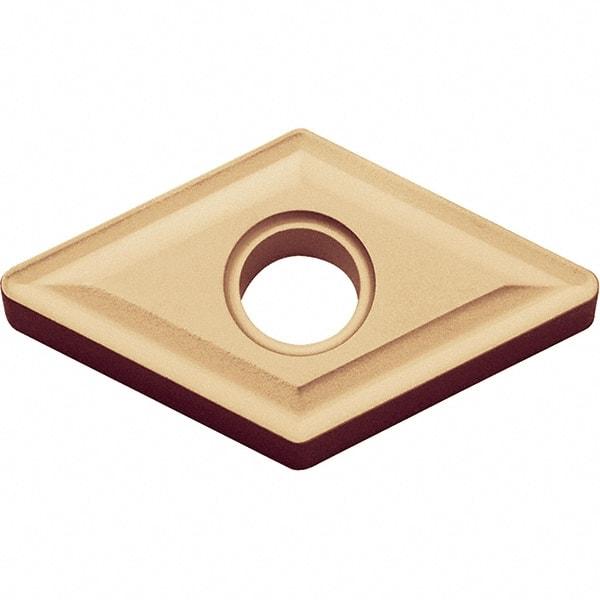 Kyocera - DNMG432 Grade CA025P Carbide Turning Insert - TiCN/Al2O3/TiN Finish, 55° Diamond, 1/2" Inscr Circle, 3/16" Thick, 1/32" Corner Radius - Americas Industrial Supply