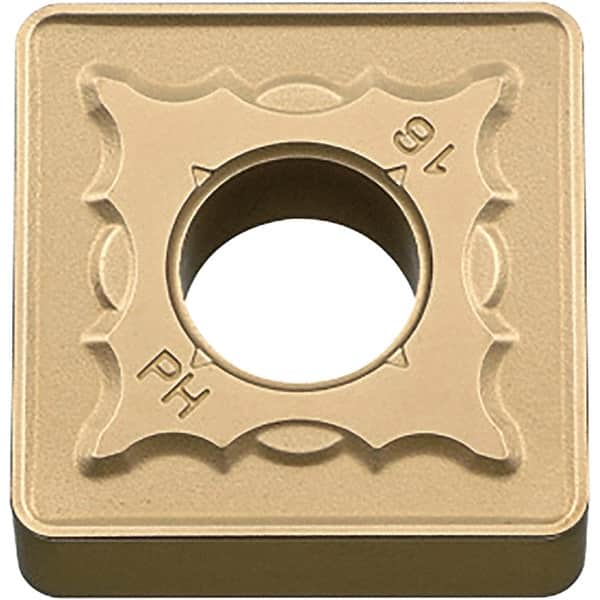 Kyocera - SNMG543 PH Grade CA025P Carbide Turning Insert - TiCN/Al2O3/TiN Finish, 90° Square, 5/8" Inscr Circle, 1/4" Thick, 3/64" Corner Radius - Americas Industrial Supply