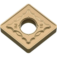 Kyocera - CNMG642 PH Grade CA025P Carbide Turning Insert - TiCN/Al2O3/TiN Finish, 80° Diamond, 3/4" Inscr Circle, 1/4" Thick, 1/32" Corner Radius - Americas Industrial Supply