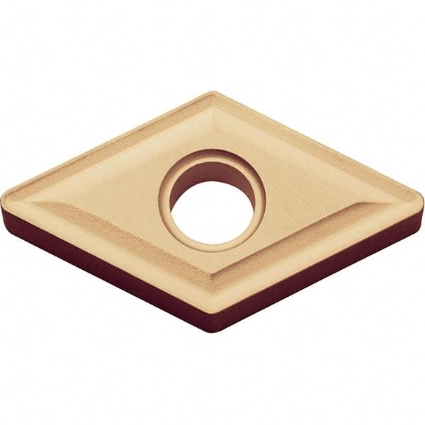 Kyocera - DNMG443 Grade CA025P Carbide Turning Insert - TiCN/Al2O3/TiN Finish, 55° Diamond, 1/2" Inscr Circle, 1/4" Thick, 3/64" Corner Radius - Americas Industrial Supply