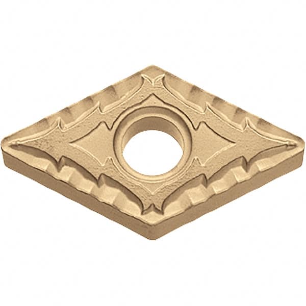 Kyocera - DNMG433 CQ Grade CA025P Carbide Turning Insert - TiCN/Al2O3/TiN Finish, 55° Diamond, 1/2" Inscr Circle, 3/16" Thick, 3/64" Corner Radius - Americas Industrial Supply