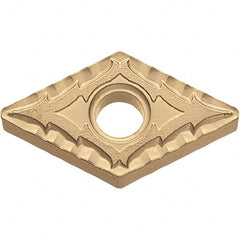 Kyocera - DNMG433 CQ Grade CA025P Carbide Turning Insert - TiCN/Al2O3/TiN Finish, 55° Diamond, 1/2" Inscr Circle, 3/16" Thick, 3/64" Corner Radius - Americas Industrial Supply
