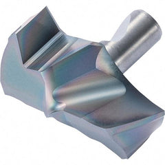 Kyocera - Series DA, 22mm Diam Grade PR1525 60° Replaceable Drill Tip - Carbide, Megacoat Nano Finish, 220 Seat Size - Americas Industrial Supply