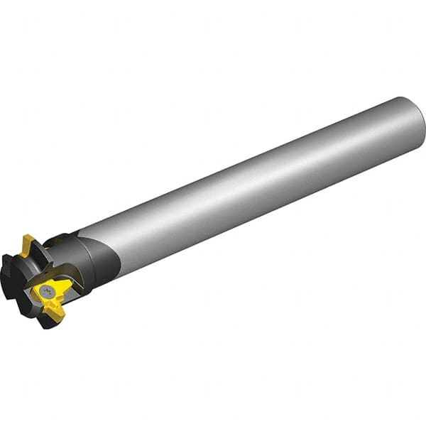 Vargus - 26.4mm Cut Diam, 105mm Max Hole Depth, 20mm Shank Diam, Internal/External Indexable Thread Mill - Insert Style 3LI, 3/8" Insert Size, 2 Inserts, Toolholder Style CTM SC, 175mm OAL - Americas Industrial Supply