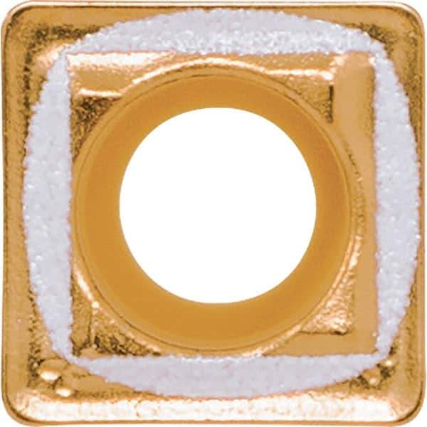 Kyocera - SCMT070305 XM-E Grade PR1225 Carbide Indexable Drill Insert - Megacoat Finish, Square, 7.65mm Inscribed Circle - Americas Industrial Supply