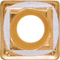 Kyocera - SCMT050205 XM-E Grade CA520D Carbide Indexable Drill Insert - TiCN/Al2O3/TiN Finish, Square, 5.25mm Inscribed Circle - Americas Industrial Supply
