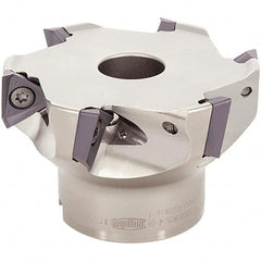 Tungaloy - 4" Cut Diam, 1-1/2" Arbor Hole Diam, Indexable Square-Shoulder Face Mill - Americas Industrial Supply