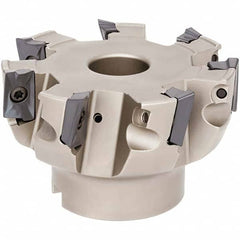 Tungaloy - 4" Cut Diam, 1-1/2" Arbor Hole Diam, Indexable Square-Shoulder Face Mill - Americas Industrial Supply