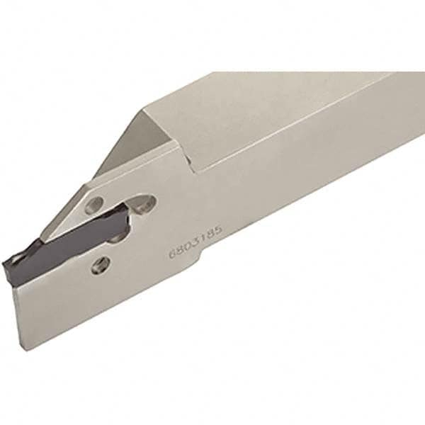Tungaloy - 11.8mm Max Depth, 2mm Min Width, External Right Hand Indexable Grooving/Cutoff Toolholder - Americas Industrial Supply
