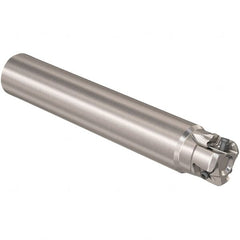 Seco - 32mm Cut Diam, 12mm Max Depth of Cut, 32mm Shank Diam, 195mm OAL, Indexable Square Shoulder Slot Milling End Mill - LOEX12 Inserts, Straight Shank, 90° Lead Angle, Through Coolant, Series 217.94-12 - Americas Industrial Supply