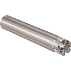 Seco - 1-1/2" Cut Diam, 13mm Max Depth of Cut, 1-1/2" Shank Diam, 210mm OAL, Indexable Square Shoulder Slot Milling End Mill - LOEX12 Inserts, Straight Shank, 90° Lead Angle, Through Coolant, Series 217.94-12 - Americas Industrial Supply