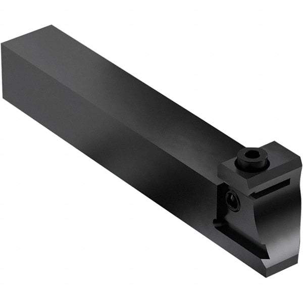 Seco - Tool Block Style 150.10-JETI, 15.49mm Blade Height, 80.3mm OAL, 3/4" OAH, Indexable Cutoff Blade Tool Block - 0.75mm Shank Height, 3/4" Shank Width, Through Coolant - Americas Industrial Supply