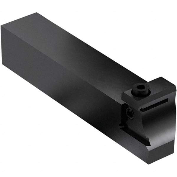 Seco - Tool Block Style 150.10-JETI, 15.49mm Blade Height, 118.3mm OAL, 1" OAH, Indexable Cutoff Blade Tool Block - 1mm Shank Height, 1" Shank Width, Through Coolant - Americas Industrial Supply