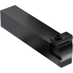Seco - Tool Block Style 150.10-JETI, 15.49mm Blade Height, 118.3mm OAL, 1" OAH, Indexable Cutoff Blade Tool Block - 1mm Shank Height, 1" Shank Width, Through Coolant - Americas Industrial Supply