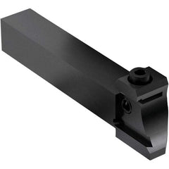 Seco - Tool Block Style 150.10-JETI, 15.49mm Blade Height, 80.3mm OAL, 5/8" OAH, Indexable Cutoff Blade Tool Block - 0.63mm Shank Height, 5/8" Shank Width, Through Coolant - Americas Industrial Supply